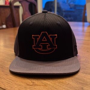 Russell Athletic Black and Orange Hat